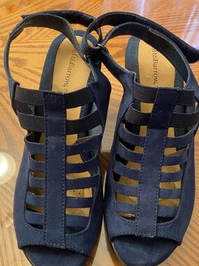 croft & barrow Navy Strappy Gladiator Sandals